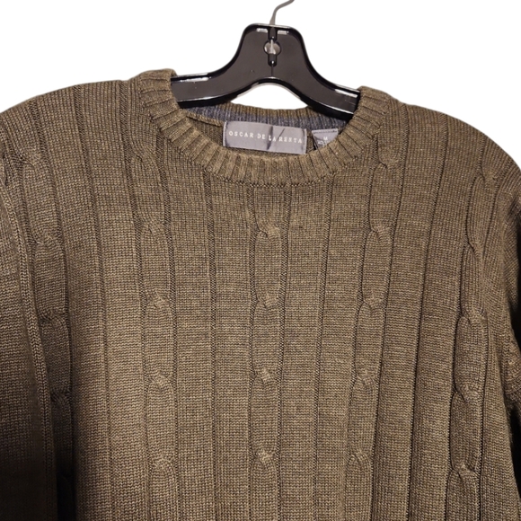 OSCAR DE LA RENTA  LUXURY MEN'S SWEATER  SIZE M - Picture 14 of 17